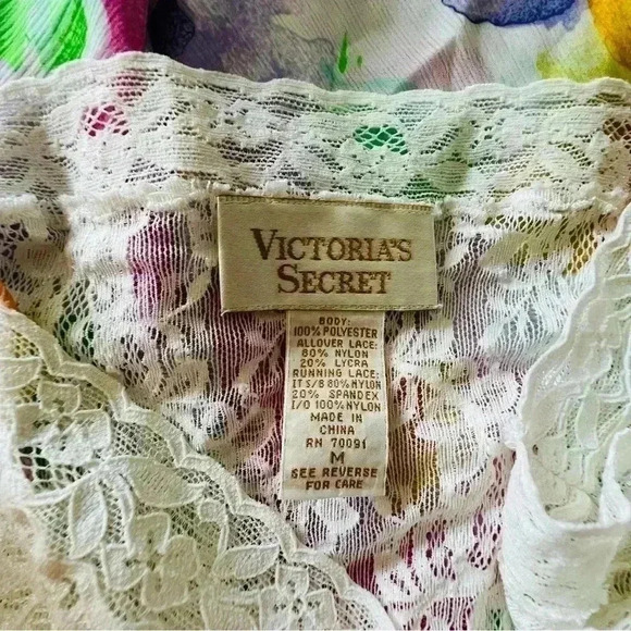 Rare Vintage 1990s Victoria Secret Gold Label Slip Dress Gown Sz M - Picture 6 of 10